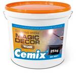 Omítka Cemix silikon Magic dekor wood – 25 kg