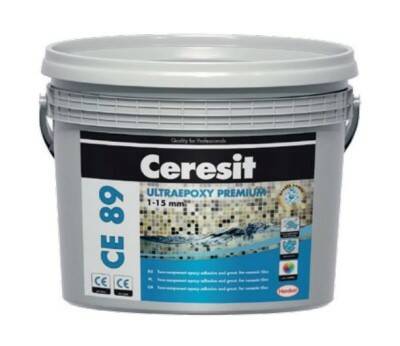 Hmota spárovací Ceresit Ultraepoxy CE 89 barva concrete gray – 2,5 kg