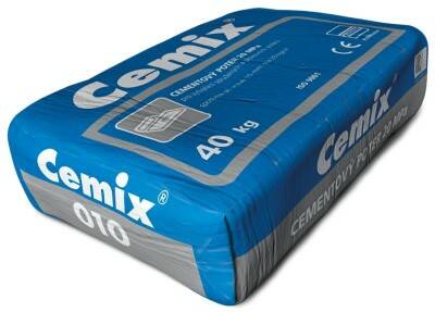 Potěr cementový Cemix 010 20 MPa 4 mm – 40 kg