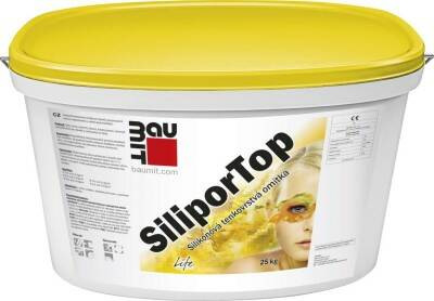 Omítka Baumit SiliporTop rýhovaná 2 mm – 25 kg